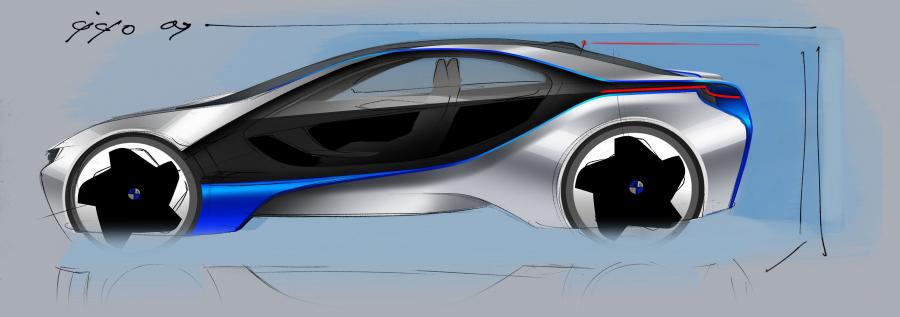  BMW Vision EfficientDynamics Concept 2009 года  (фото 196 из 206)
